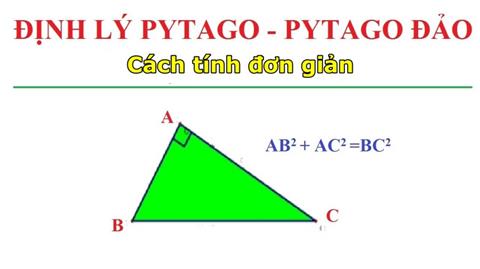 Công thức Định lý Pytago & Cách tính đơn giản, dễ hiểu!!!