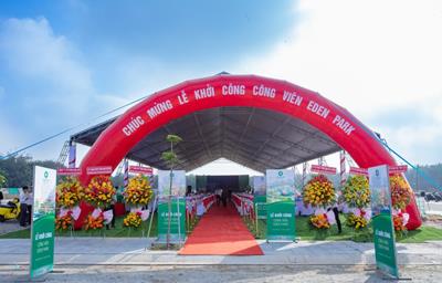 Khởi công công viên The Eden City Bình Dương