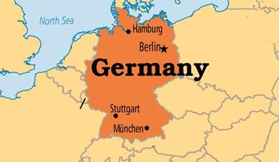 Bản đồ đất nước Đức (Germany Map) Khổ lớn, Phóng to 2024