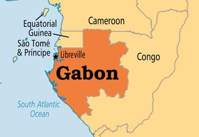 Bản đồ đất nước Gabon (Gabon Map) Khổ lớn, Phóng to 2024
