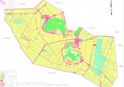 Bản đồ quy hoạch sử dụng đất Huyện Tri Tôn phóng to năm 2022