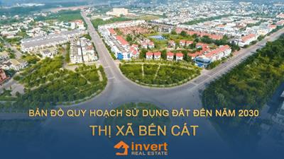 Bản đồ quy hoạch sử dụng đất thị xã Bến Cát đến năm 2030