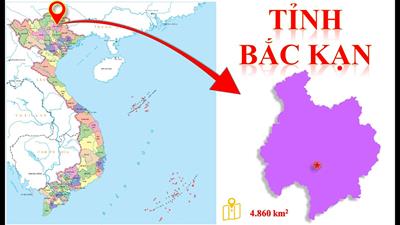 Bản đồ hành chính tỉnh Bắc Kạn Khổ lớn, Phóng to 2024