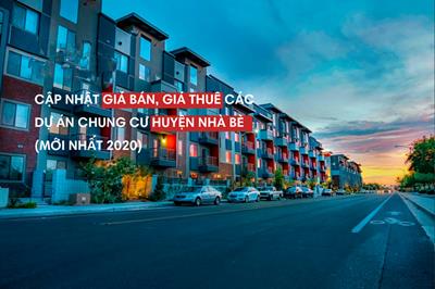 Giá bán & giá thuê của 17 dự án chung cư huyện Nhà Bè