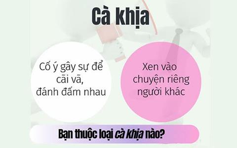 Cà khịa là gì? Những câu STT cà khịa hay, độc đáo của năm 2024