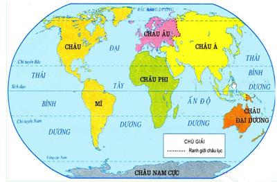 Bản đồ các nước Châu Phi (Africa Map) Khổ lớn, Phóng to 2024