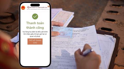 Cách nộp phạt vi phạm giao thông trực tuyến online nhanh chóng