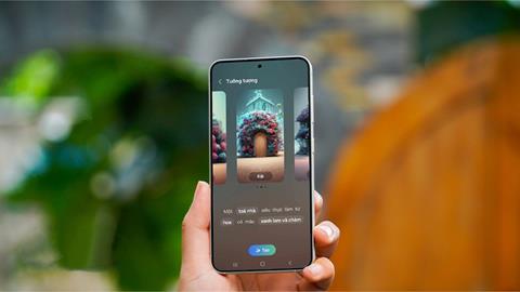 Hướng dẫn cách tạo hình nền AI trên điện thoại Samsung