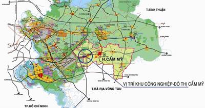 Đồng Nai: Quy hoạch KCN Cẩm Mỹ 306 ha