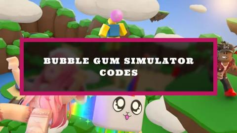 Code Bubble Gum Simulator Roblox Miễn phí