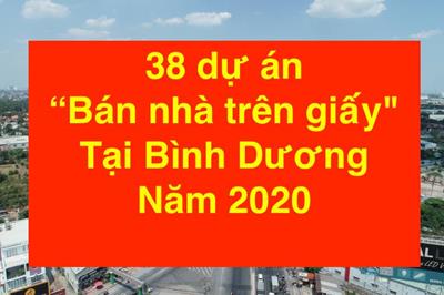 42 dự án "bán nhà trên giấy" tại Bình Dương mới nhất