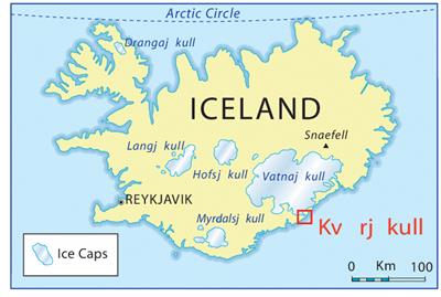 Bản đồ đất nước Iceland (Iceland Map) Khổ lớn, Phóng to (2024)