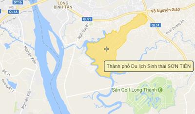 Thành phố Biên Hòa: Quy hoạch khu đô thị Sơn Tiên 180 ha
