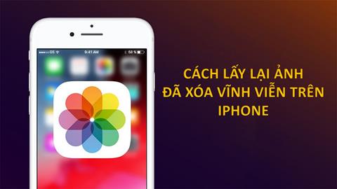 Cách khôi phục ảnh đã xoá trên Iphone đơn giản, hướng dẫn từng bước