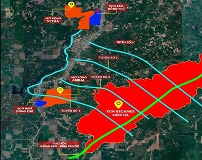 Thông tin quy hoạch khu công nghiệp Becamex Đồng Phú