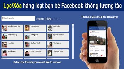 Cách lọc bạn bè KHÔNG tương tác trên Facebook năm 2022