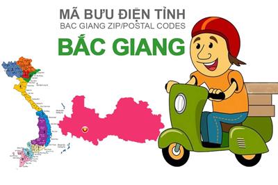Mã ZIP Bắc Giang - Bảng mã bưu điện/bưu chính Bắc Giang năm 2023