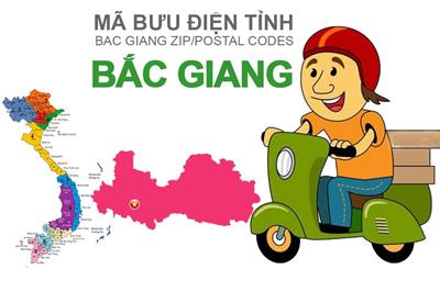 Mã ZIP Bắc Giang - Bảng mã bưu điện/bưu chính Bắc Giang chính xác 2024