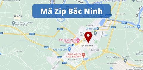 Mã ZIP Bắc Ninh - Bảng mã bưu điện/bưu chính tỉnh Bắc Ninh (2024)