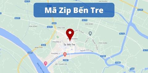 Mã ZIP Bến Tre - Bảng mã bưu điện/bưu chính Bến Tre (2024)