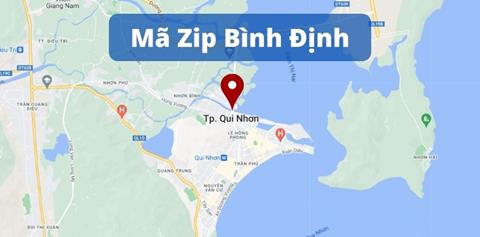 Mã ZIP Bình Định - Bảng mã bưu điện/bưu chính tỉnh Bình Định (2024)