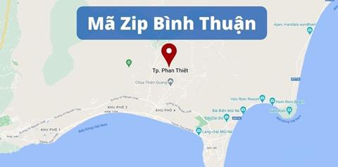 Mã ZIP Bình Thuận - Bảng mã bưu điện/bưu chính tỉnh Bình Thuận (2024)