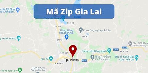 Mã ZIP Gia Lai - Bảng mã bưu điện/bưu chính Gia Lai 2023