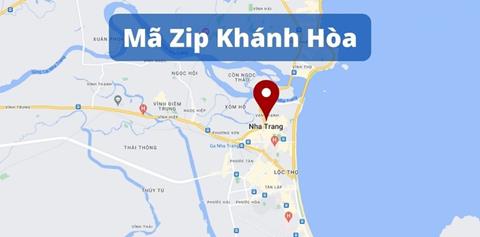 Mã ZIP Khánh Hoà - Bảng mã bưu điện/bưu chính Khánh Hoà 2023