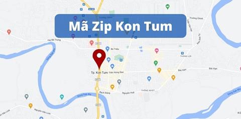 Mã ZIP Kon Tum - Bảng mã bưu điện/bưu chính Kon Tum 2023