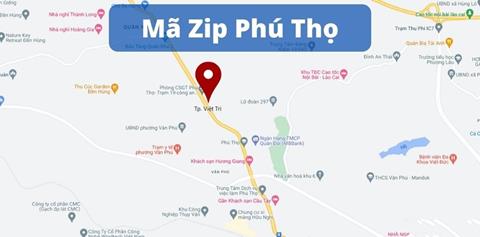 Mã ZIP Phú Thọ - Bảng mã bưu điện/bưu chính Phú Thọ 2023
