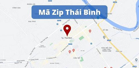 Mã ZIP Thái Bình - Bảng mã bưu điện/bưu chính Thái Bình (2024)