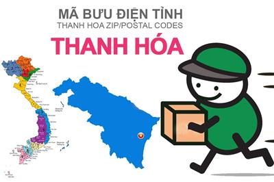 Mã ZIP Thanh Hoá - Bảng mã bưu điện/bưu chính Thanh Hoá 2024