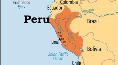 Bản đồ hành chính đất nước Peru (Peru Map) phóng to năm 2023