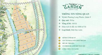 Công bố chính thức mặt bằng Saigon Garden Riverside Village Quận 9