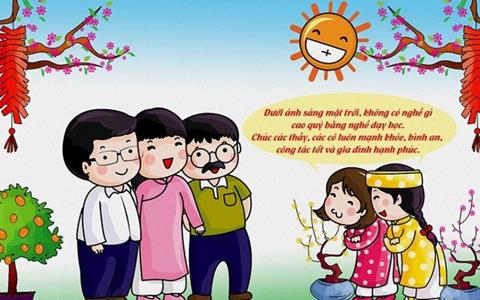 Mùng 3 Tết thầy, chọn đồ đẹp đi thăm thầy cô giáo