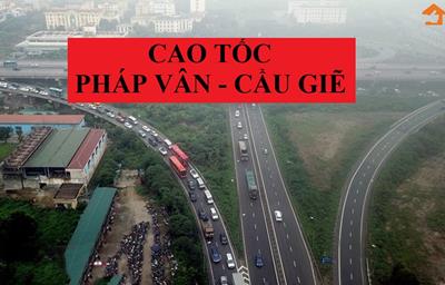 Toàn cảnh đường cao tốc Pháp Vân - Cầu Giẽ thu phí không dừng