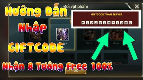 Hướng dẫn cách nhập Code liên quân, Giftcode Liên Quân đơn giản