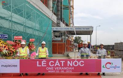 Những dự án bất động sản tại TP.HCM và Đồng Nai vừa cất nóc