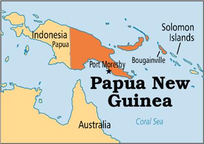 Bản đồ nước Papua New Guinea Khổ lớn, Phóng to (2024)