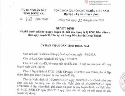 Pháp lý 1/500 dự án Gem Sky World liệu có "an toàn"