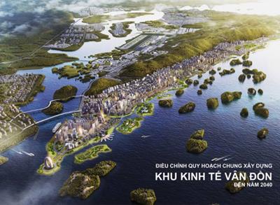 Thông tin quy hoạch khu kinh tế Vân Đồn đến năm 2040 mới nhất