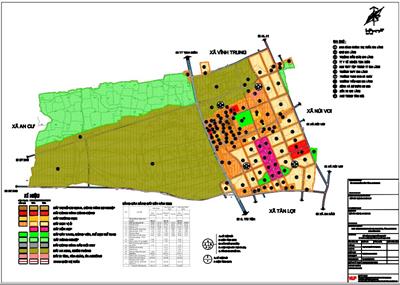Bản đồ quy hoạch sử dụng đất Huyện Tịnh Biên khổ lớn, phóng to 2024