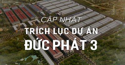 Cập nhật trích lục dự án Đức Phát 3