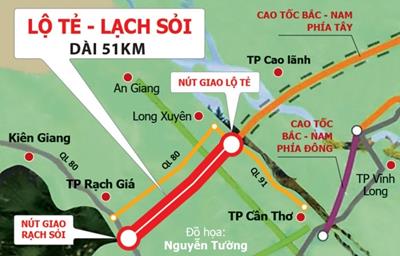 Tháng 11/2020: Thông xe toàn Tuyến Lộ Tẻ - Rạch Sỏi nối Cần Thơ & Kiên Giang