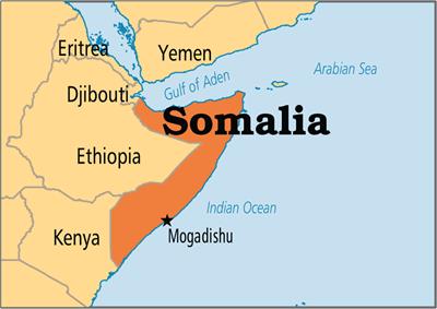 Bản đồ đất nước Somalia (Somalia Map) Khổ lớn, Phóng to 2024