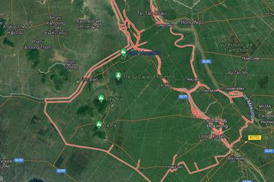 Bản đồ quy hoạch sử dụng đất Huyện Phú Tân khổ lớn, phóng to 2024