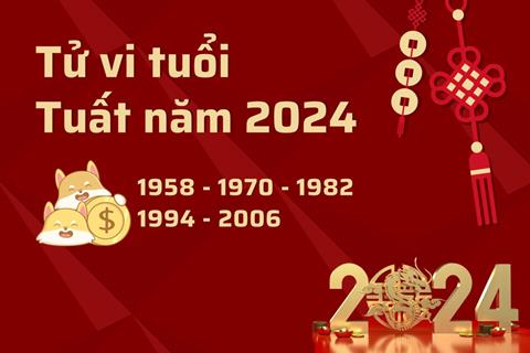 Tử vi tuổi Tuất 2024: Tài lộc - Sự nghiệp - Tình duyên - Gia đạo