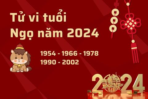 Tử vi tuổi Ngọ 2024: Tài lộc - Sự nghiệp - Tình duyên - Gia đạo