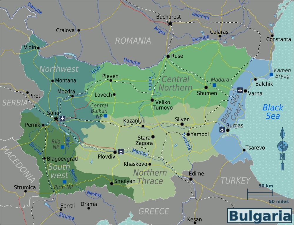 B N T N C Bulgaria Bulgaria Map Kh L N Ph Ng To 2025 220221T2024 452