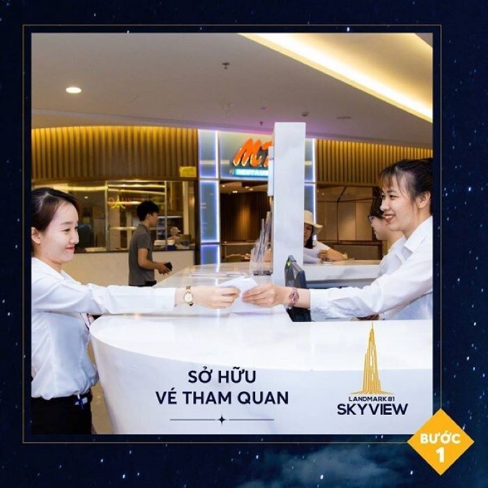 Mua vé lên Landmark 81 Skyview.
